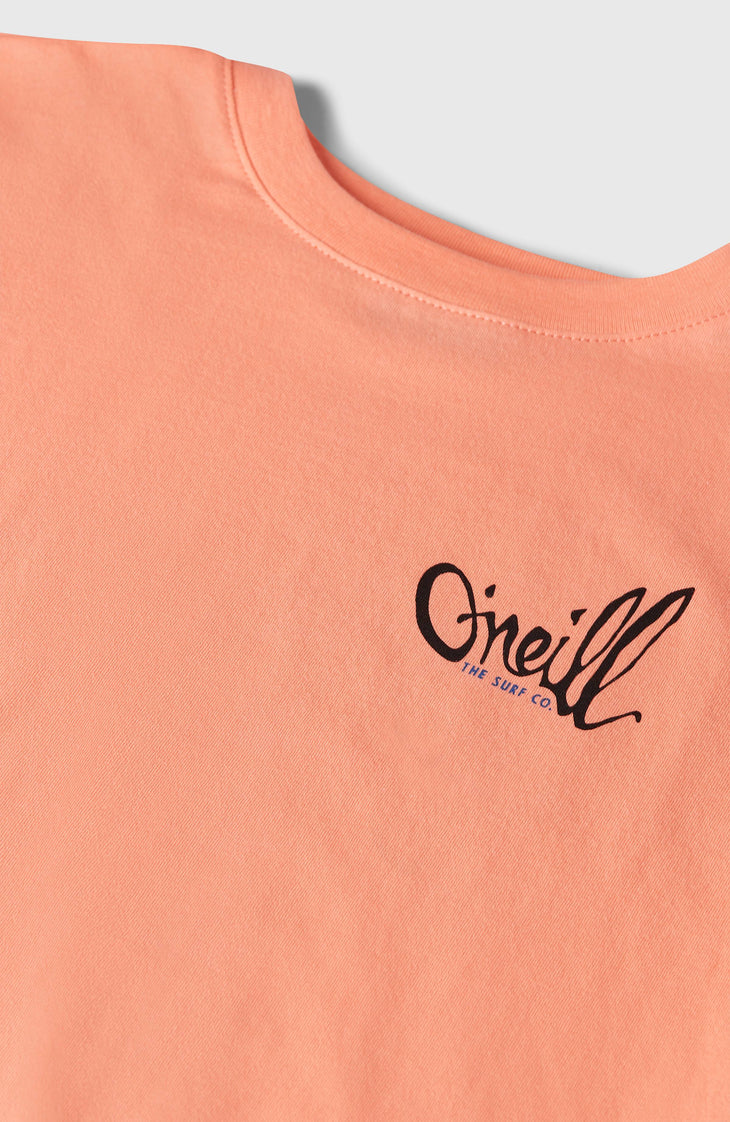 O'Neill Chest Print T-Shirt | Funky Peach