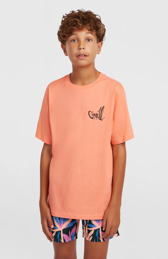 O'Neill Chest Print T-Shirt | Funky Peach