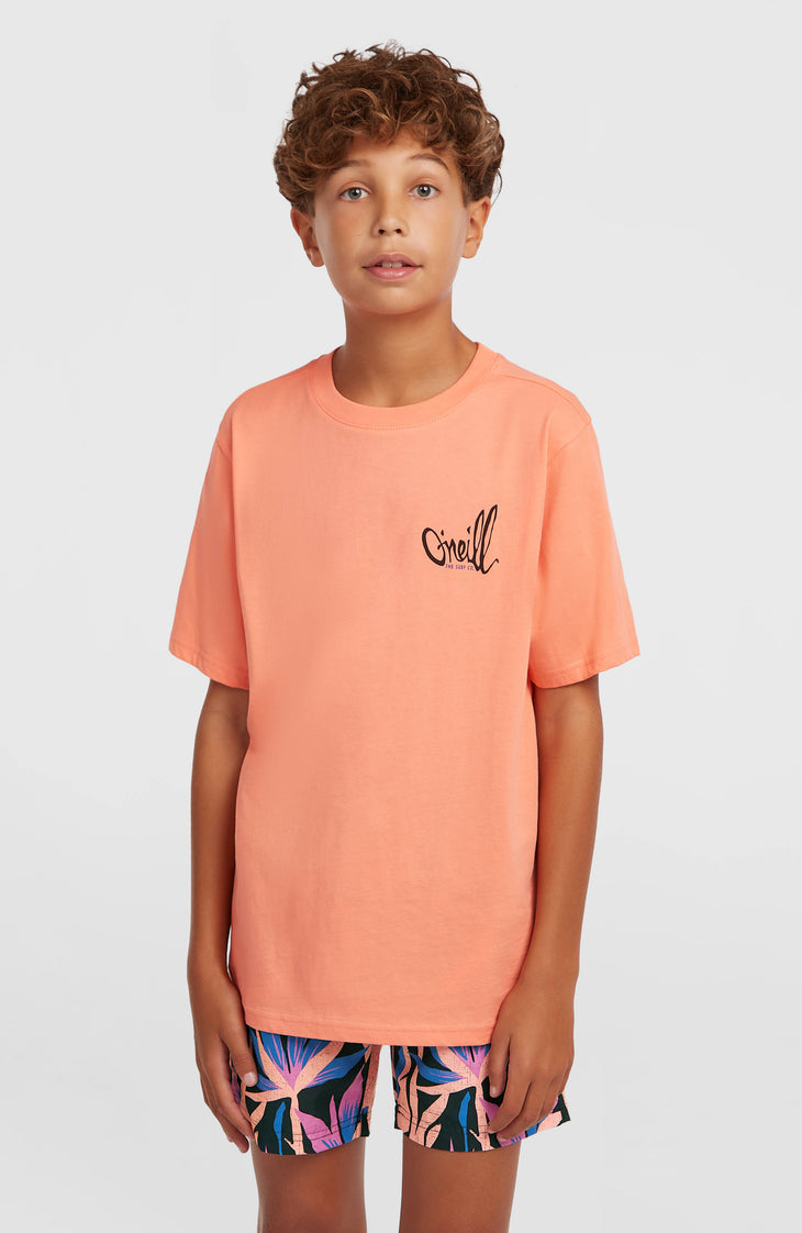 O'Neill Chest Print T-Shirt | Funky Peach