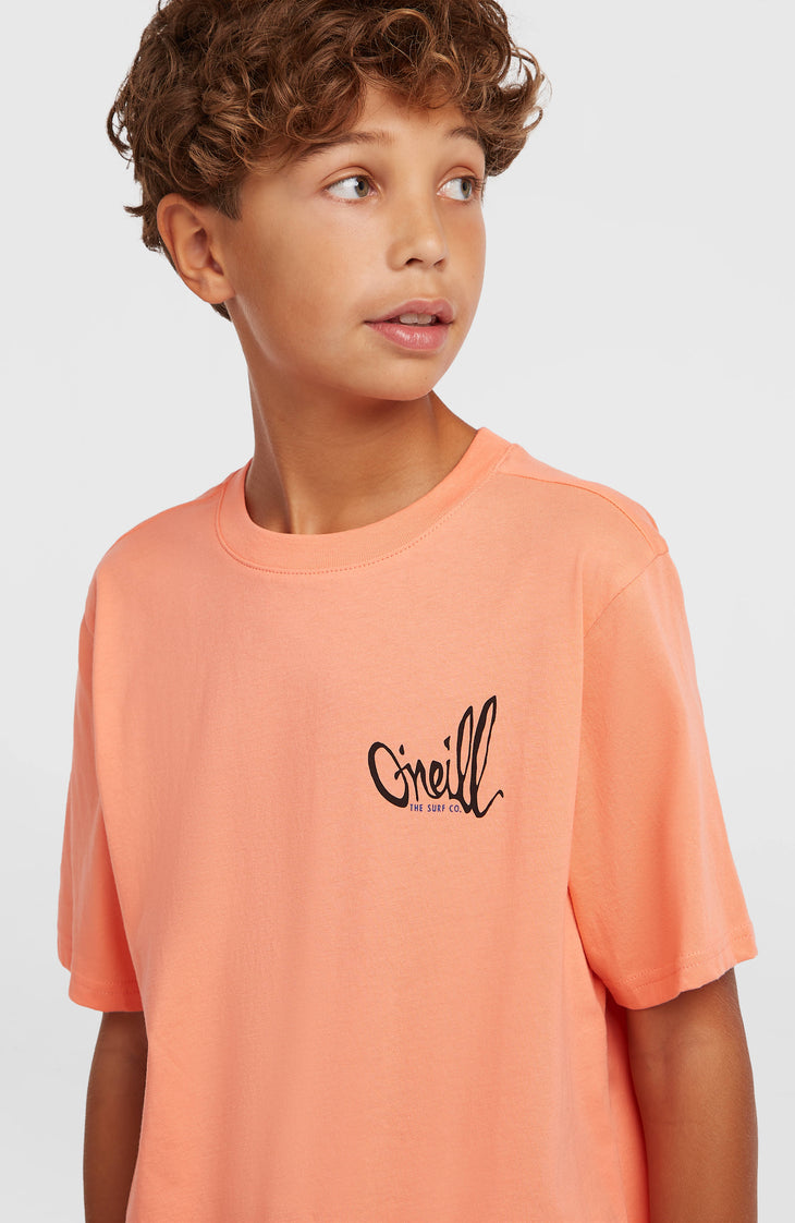 O'Neill Chest Print T-Shirt | Funky Peach