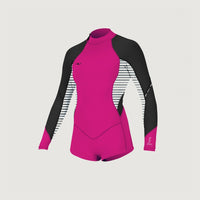 Bahia 2/1mm Long Sleeve Spring Wetsuit | Dark Pink