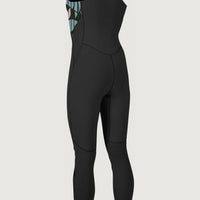 Bahia 1.5mm Front Zip Sleeveless Full Wetsuit | Black