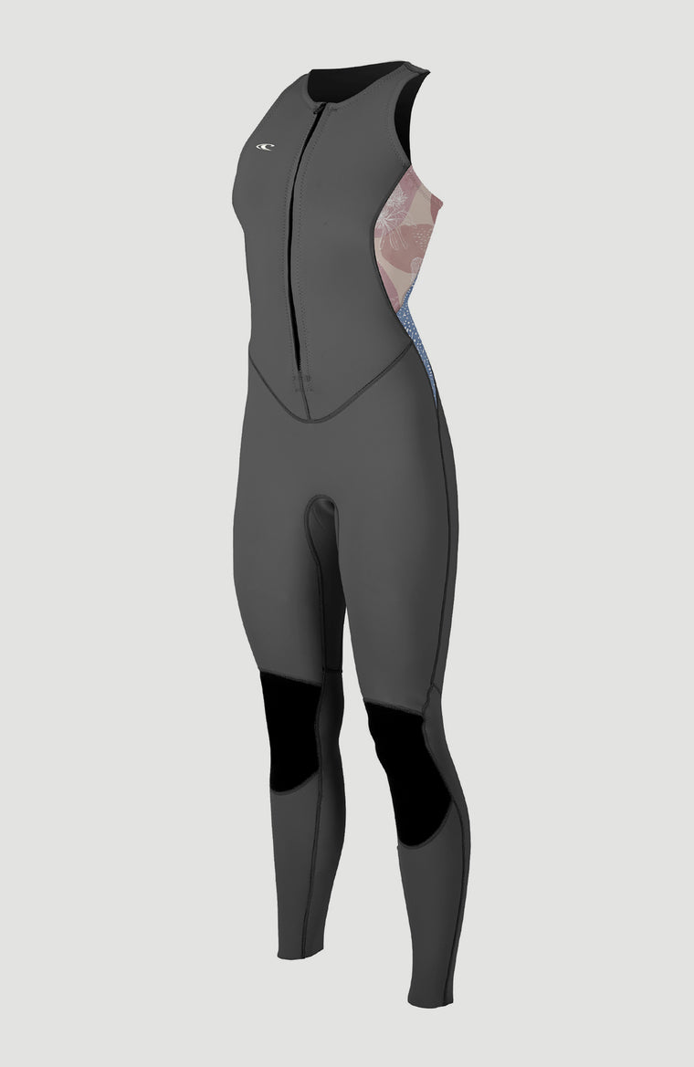 Bahia 1.5mm Front Zip Sleeveless Full Wetsuit | GRAPHITE/DESERT BLOOM/DRIFT BL