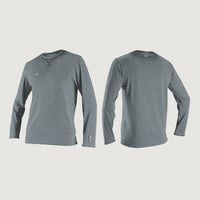 Hybrid Skins Long Sleeve Surf Tee | Grey