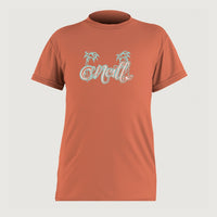 Skins Short Sleeve Rash Tee | Orange