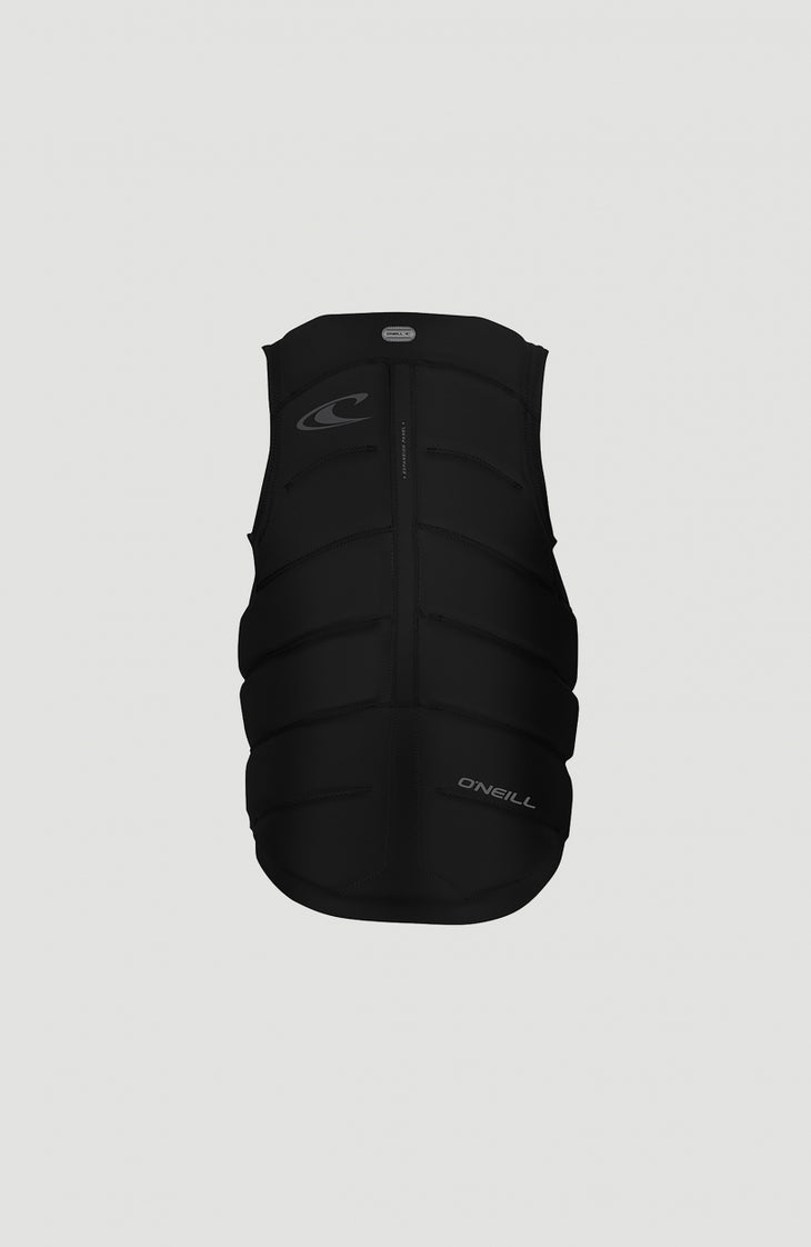 Gooru Tech Front Zip Competition Vest | A05 BLK/BLK/BLK