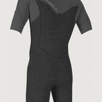 Hammer 2mm Chest Zip Shortsleeve Spring Wetsuit | Dark Grey