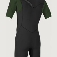 Hammer 2mm Chest Zip Shortsleeve Spring Wetsuit | BL Black