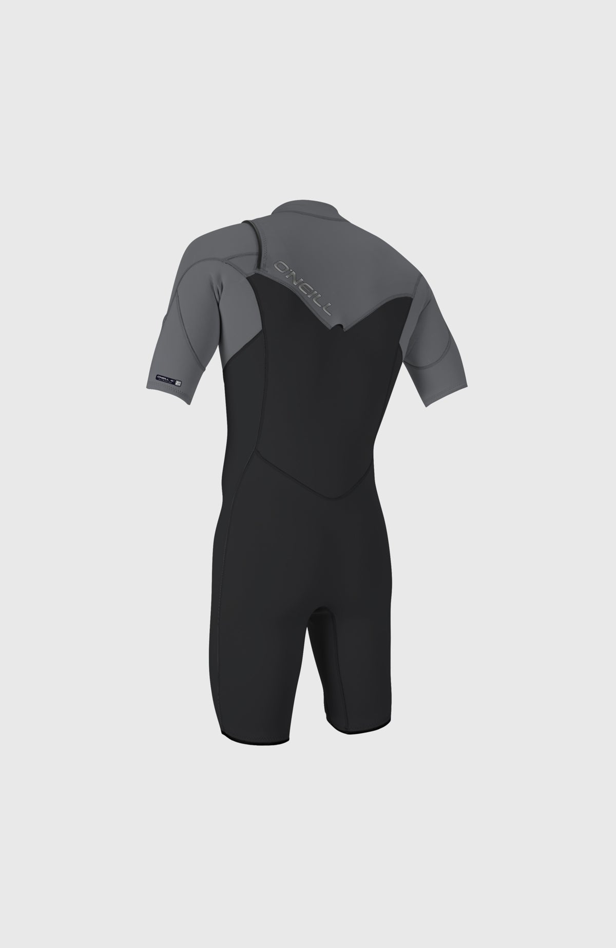 Hammer 2mm Chest Zip Shortsleeve Spring Wetsuit | TEMPEREDSTEEL/SMOKE/SMOKE
