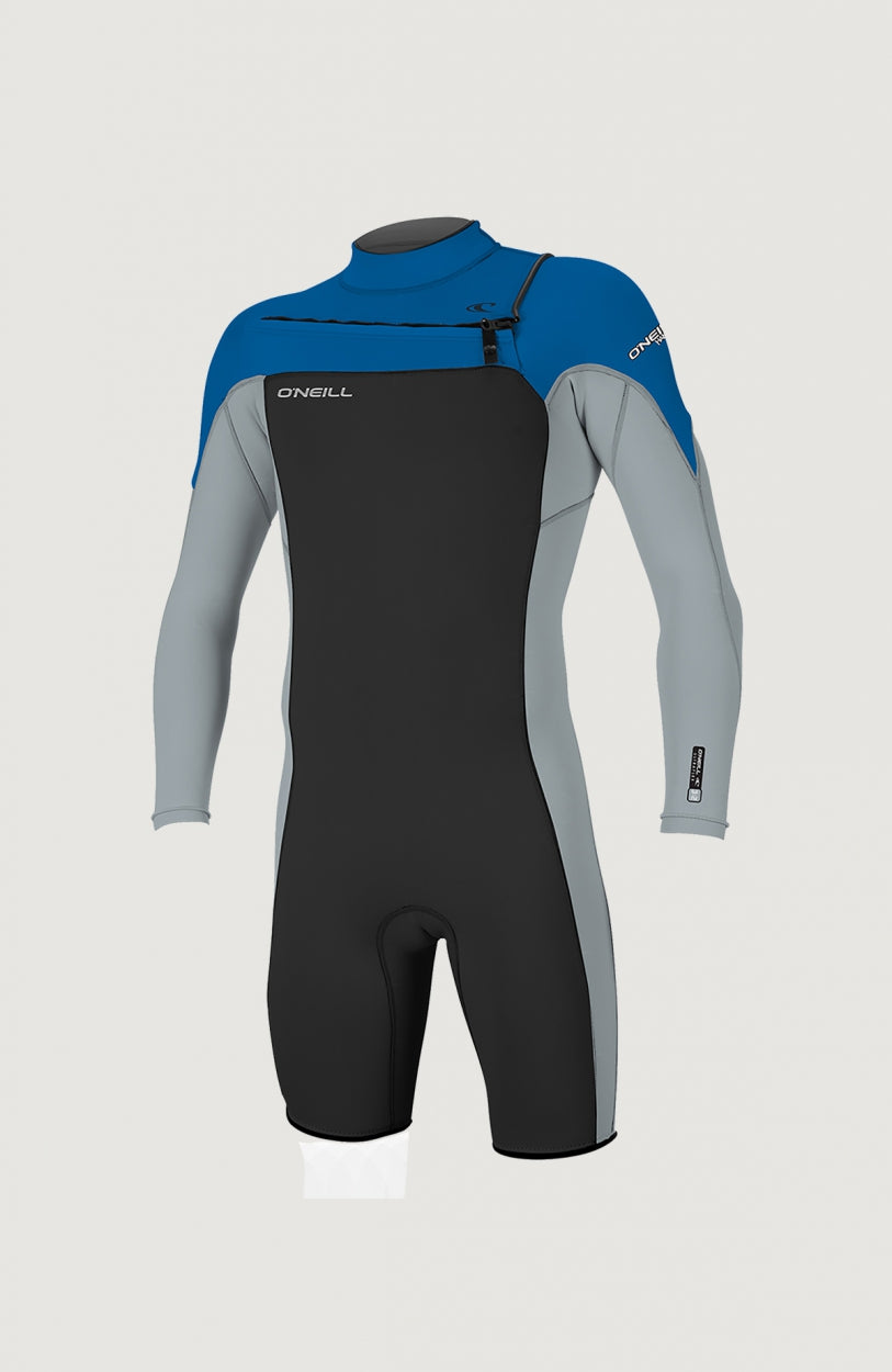 Hammer 2mm Chest Zip Long Sleeve Spring Wetsuit | Black