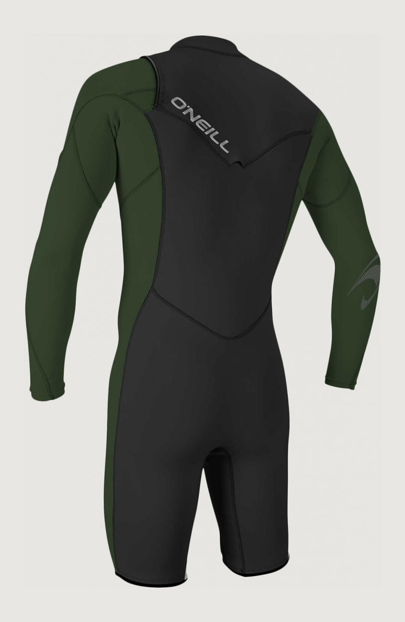 Hammer 2mm Chest Zip Long Sleeve Spring Wetsuit | BL Black