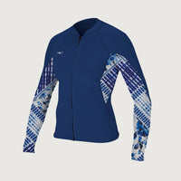 Bahia 1/0.5mm Full Zip Neoprene Jacket | Dark Blue