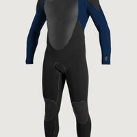 Psycho Freak Back Zip 4/3mm Full Wetsuit | Black