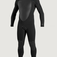 Psycho Freak Back Zip 4/3mm Full Wetsuit | Black