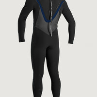 Psycho Freak Back Zip 4/3mm Full Wetsuit | Black