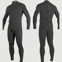 Psycho One Back Zip 3/2mm Full Wetsuit | Grey