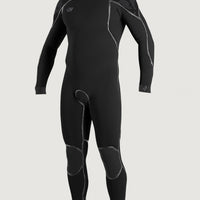 Psycho One Back Zip 4/3mm Full Wetsuit | Black