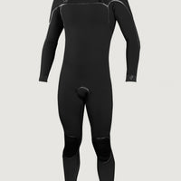 Psycho One Chest Zip 4/3mm Full Wetsuit | BLACK/BLACK