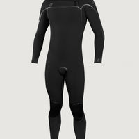 Psycho One Chest Zip 5/4mm Full Wetsuit | BLACK/BLACK