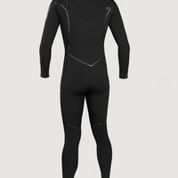 Psycho One Chest Zip 5/4mm Full Wetsuit | BLACK/BLACK