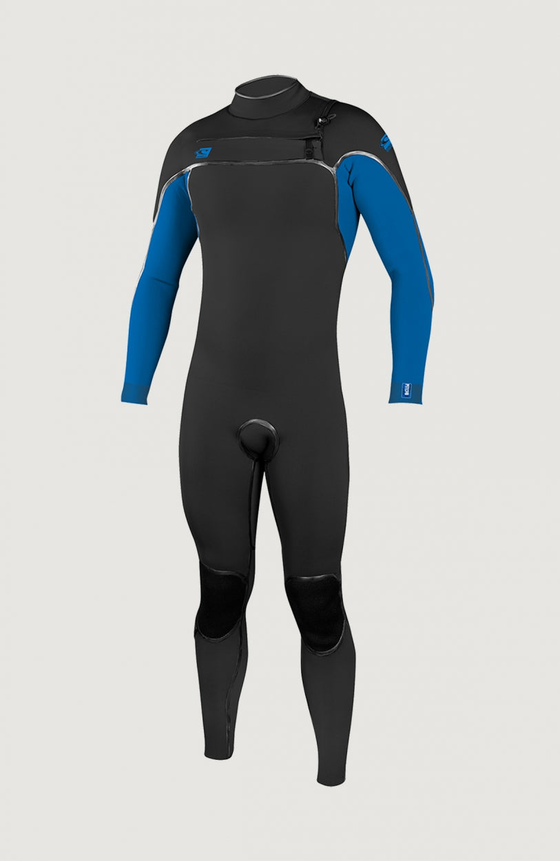 Psycho One Chest Zip 5/4mm Full Wetsuit | BLK/OCEAN