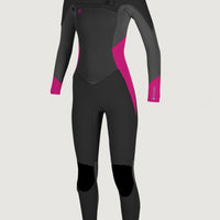 O'Riginal Chest Zip 4/3mm Full Wetsuit | Black