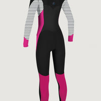 O'Riginal Chest Zip 4/3mm Full Wetsuit | Dark Pink