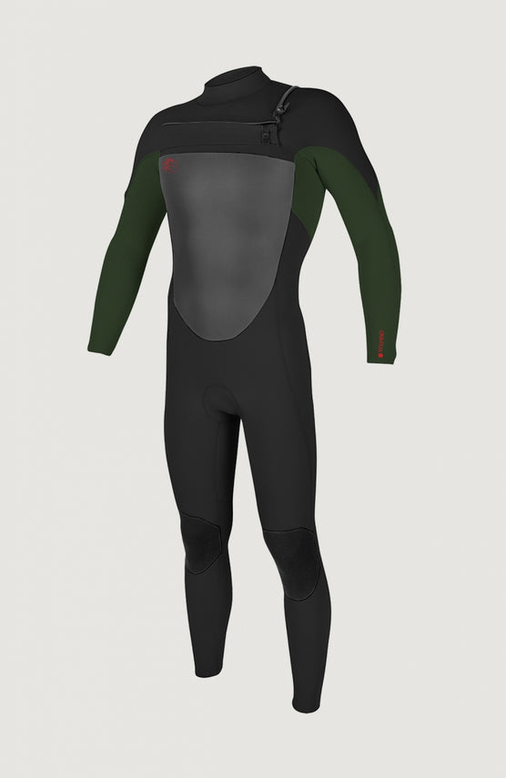 O'Riginal Chest Zip 4/3mm Full Wetsuit | Black