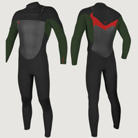 O'Riginal Chest Zip 4/3mm Full Wetsuit | Black