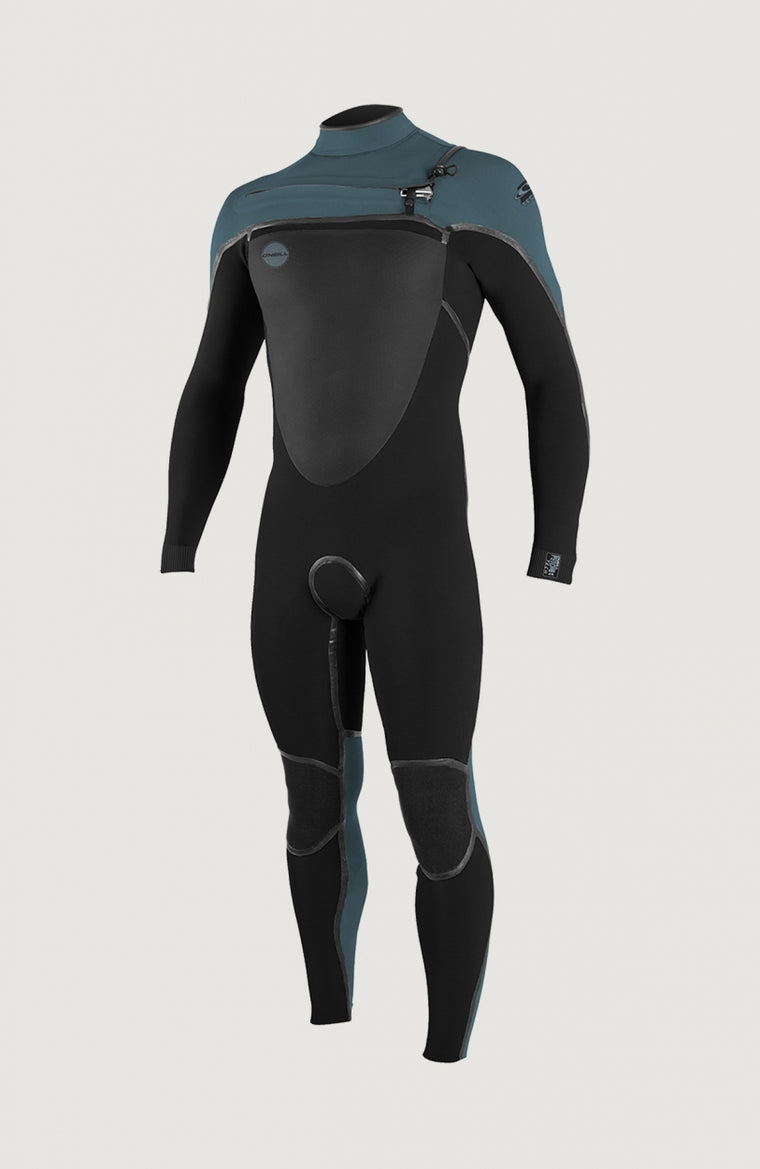 Psycho Tech Chest Zip 5/4mm Full Wetsuit | Black