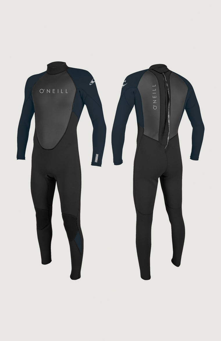 Reactor-2 3/2mm Back Zip Full Wetsuit | BLK/SLATE