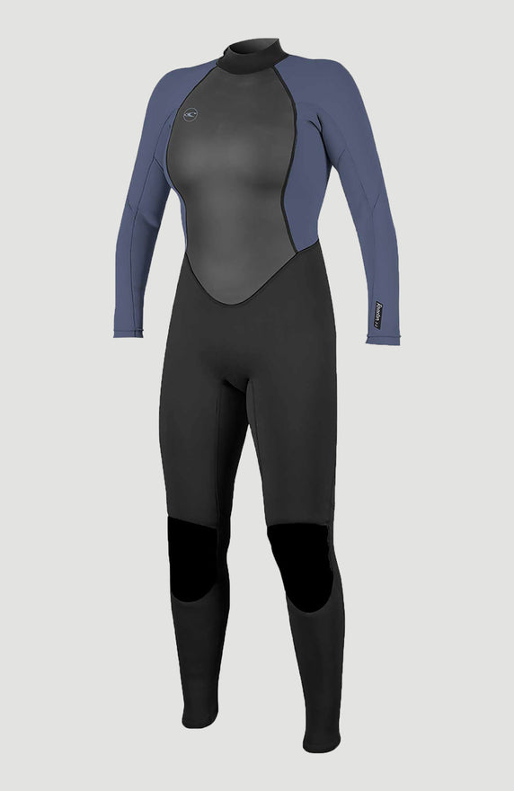 Reactor-2 3/2mm Back Zip Full Wetsuit | BLACK/BLACK