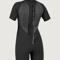 Reactor-2 2mm Back Zip Shortsleeve Spring Wetsuit | BLACK/BLACK