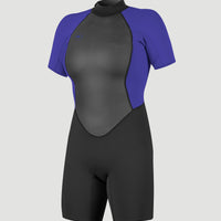 Reactor-2 2mm Back Zip Shortsleeve Spring Wetsuit | BLACK/COBALT