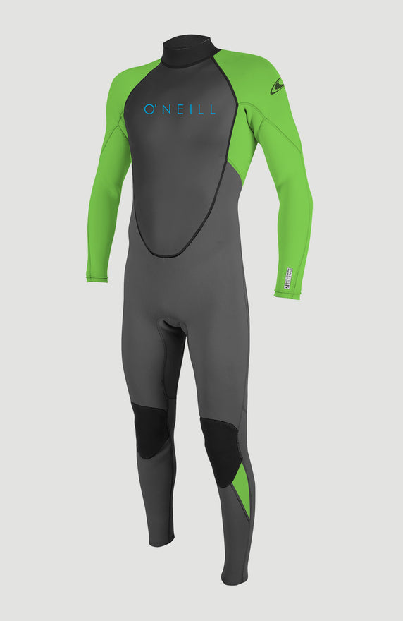 Hyperfreak Plus 4/3mm Chest Zip Full Wetsuit | GRAPHITE/SMOKE/BALI BLUE