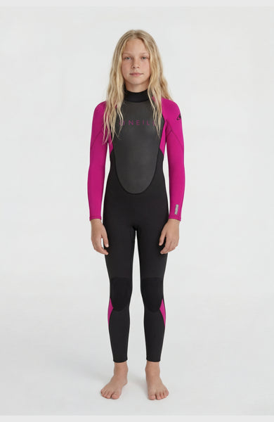 O'Neill Kids Reactor-2 3/2mm Back Zip Full Wetsuit Kids – O'Neill