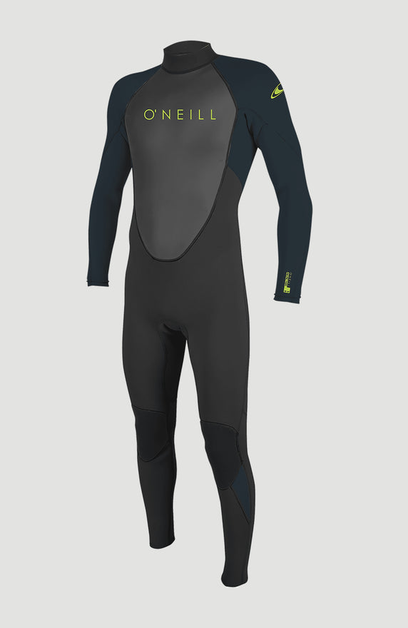 Hyperfreak Plus 4/3mm Chest Zip Full Wetsuit | GRAPHITE/SMOKE/BALI BLUE