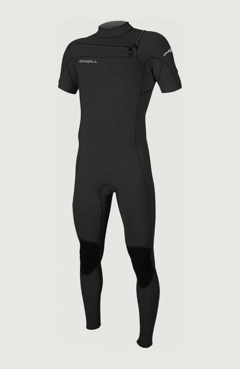 Hammer 2mm Chest Zip Short Sleeve Full Wetsuit | A05 BLK/BLK/BLK