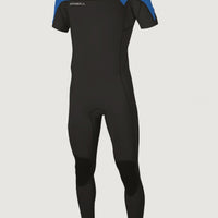 Hammer 2mm Chest Zip Short Sleeve Full Wetsuit | Blue