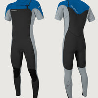 Hammer 2mm Chest Zip Short Sleeve Full Wetsuit | Black