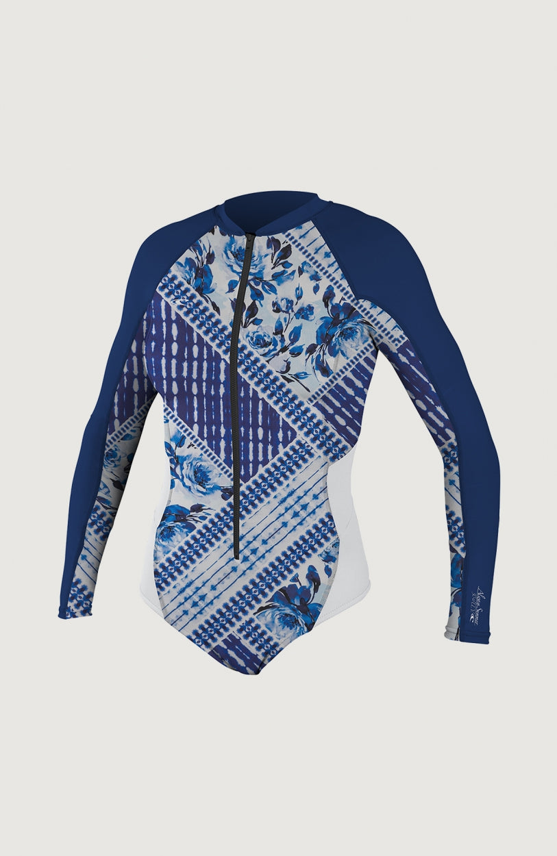 Skins Long Sleeve Surf Suit | Dark Blue
