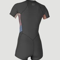 Bahia 2/1mm Front Zip Shortsleeve Spring Wetsuit | GRAPHITE/DESERT BLOOM/DRIFT BL