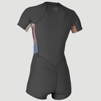 Bahia 2/1mm Front Zip Shortsleeve Spring Wetsuit | GRAPHITE/DESERT BLOOM/DRIFT BL