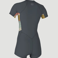 Bahia 2/1mm Front Zip Shortsleeve Spring Wetsuit | TRADEWINDS/JASMINE/JASMINE