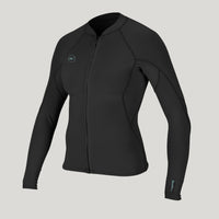 Reactor-2 1.5mm Front Zip Jacket | BLACK/BLACK