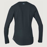 Hybrid L/Slv V-Neck Sun Shirt | Midnighter Black