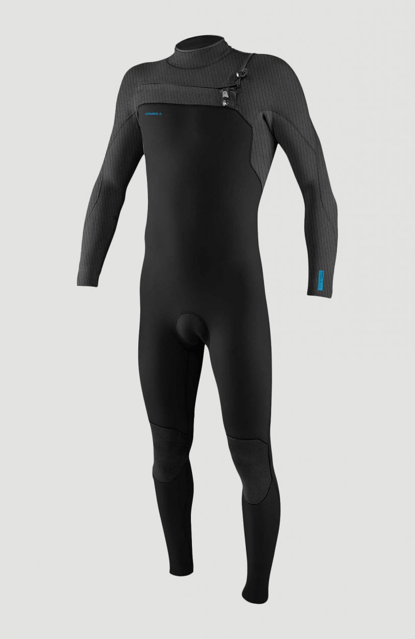 Hyperfreak Plus 3/2mm Chest Zip Full Wetsuit | Black