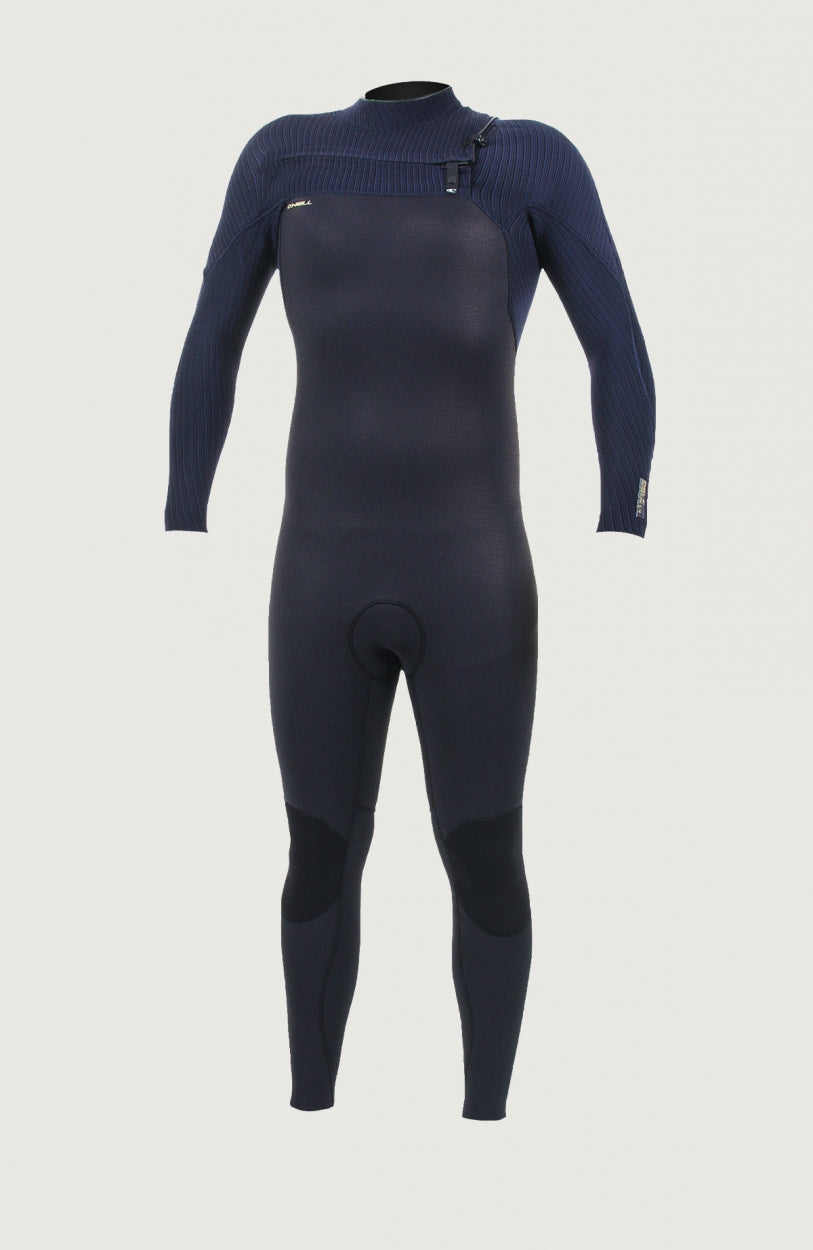O'Neill Men Hyperfreak 4/3mm Chest Zip Full Wetsuit Men – O
