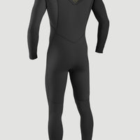 Hyperfreak 4/3mm+ Chest Zip Full Wetsuit | Raven