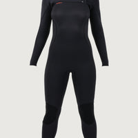 Hyperfreak 3/2mm Chest Zip Full Wetsuit | BLACK/BLACK